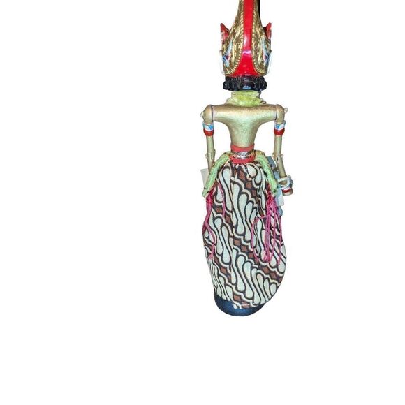 Indonesia Wayang Golek doll Abi Manyu from the 1940s - Picture 5 of 9